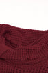 Buttoned Wrap Turtleneck Sweater
